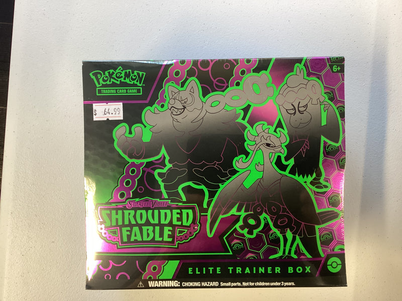 Load image into Gallery viewer, Pokémon Shrouded Fable Elite Trainer Box Pokémon center
