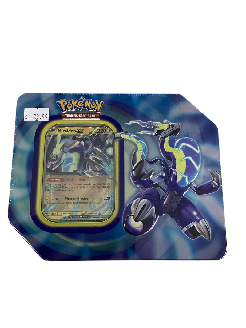 Load image into Gallery viewer, Pokémon miraidon tin
