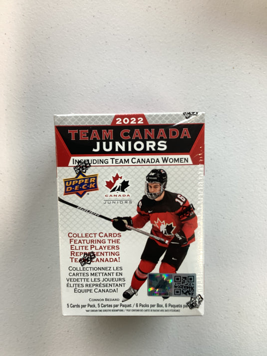 2022 Team Canada Juniors blaster box