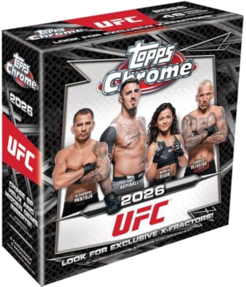 2026 Topps Chrome UFC Mega Box