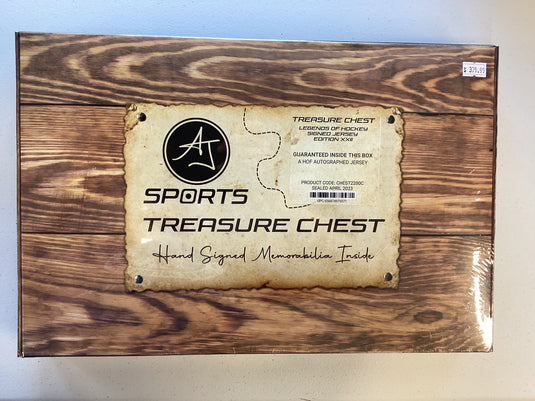 AJs Sports Treasure Chest HOF Jersey Edition