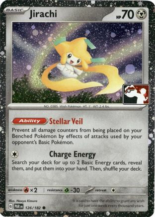 Jirachi 126  - Holofoil Prize Pack Series Cards - Common