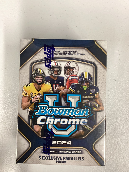 2024 Bowman U Chrome Football blaster Box