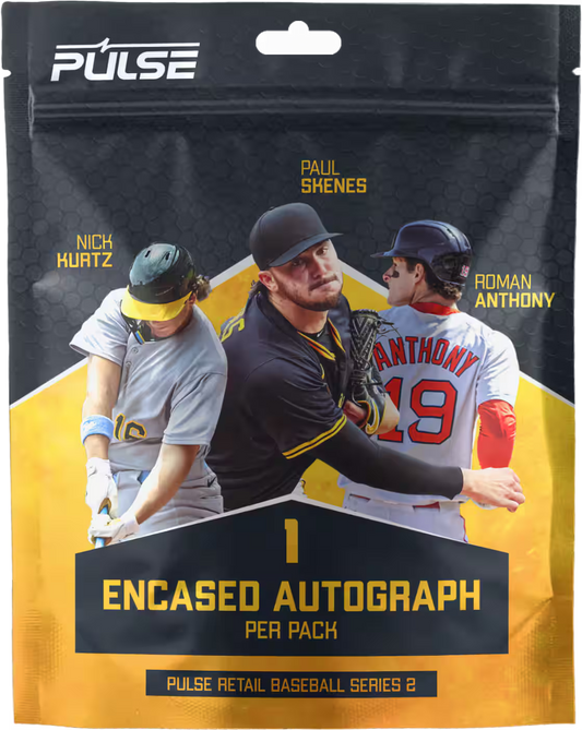 2025 Pulse Trading Cards 1 Encased Autograph Pack