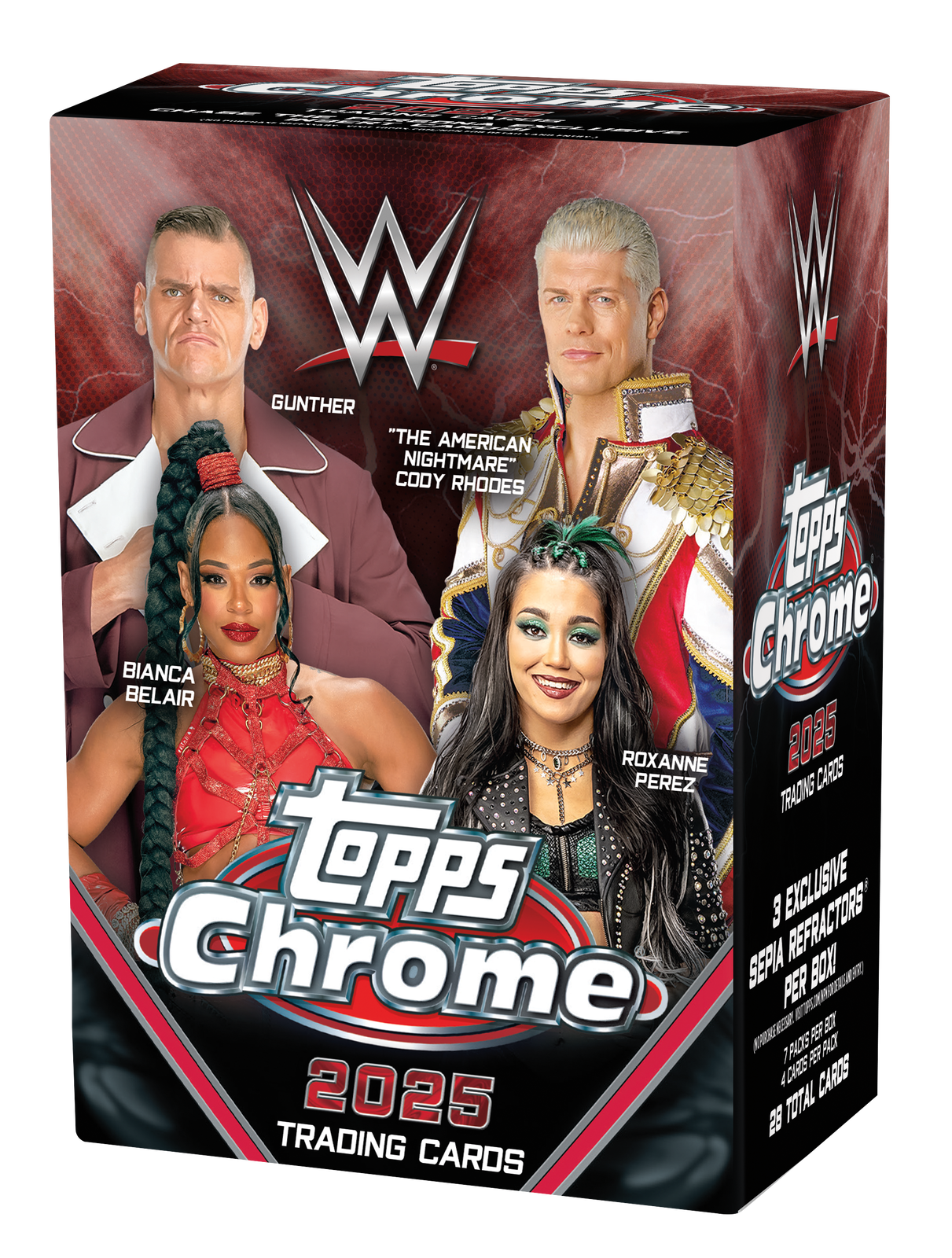 2025 WWE Topps Chrome Blaster