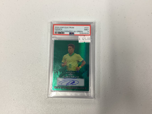 2024 leaf electrum endrick psa 9 auto