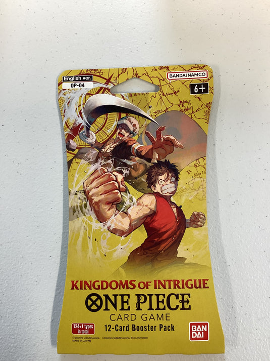 One Piece - Kingdoms of Intrigue Blister Packs - OP4