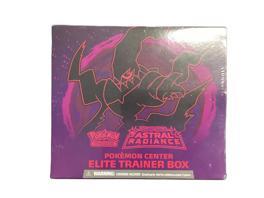 Pokémon astral radiance Pokémon Center ETB