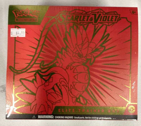 Pokémon Scarlet & Violet Elite Trainer Box