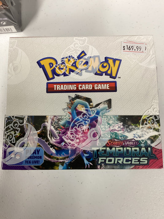 Pokémon Temporal Forces Booster Pack Box