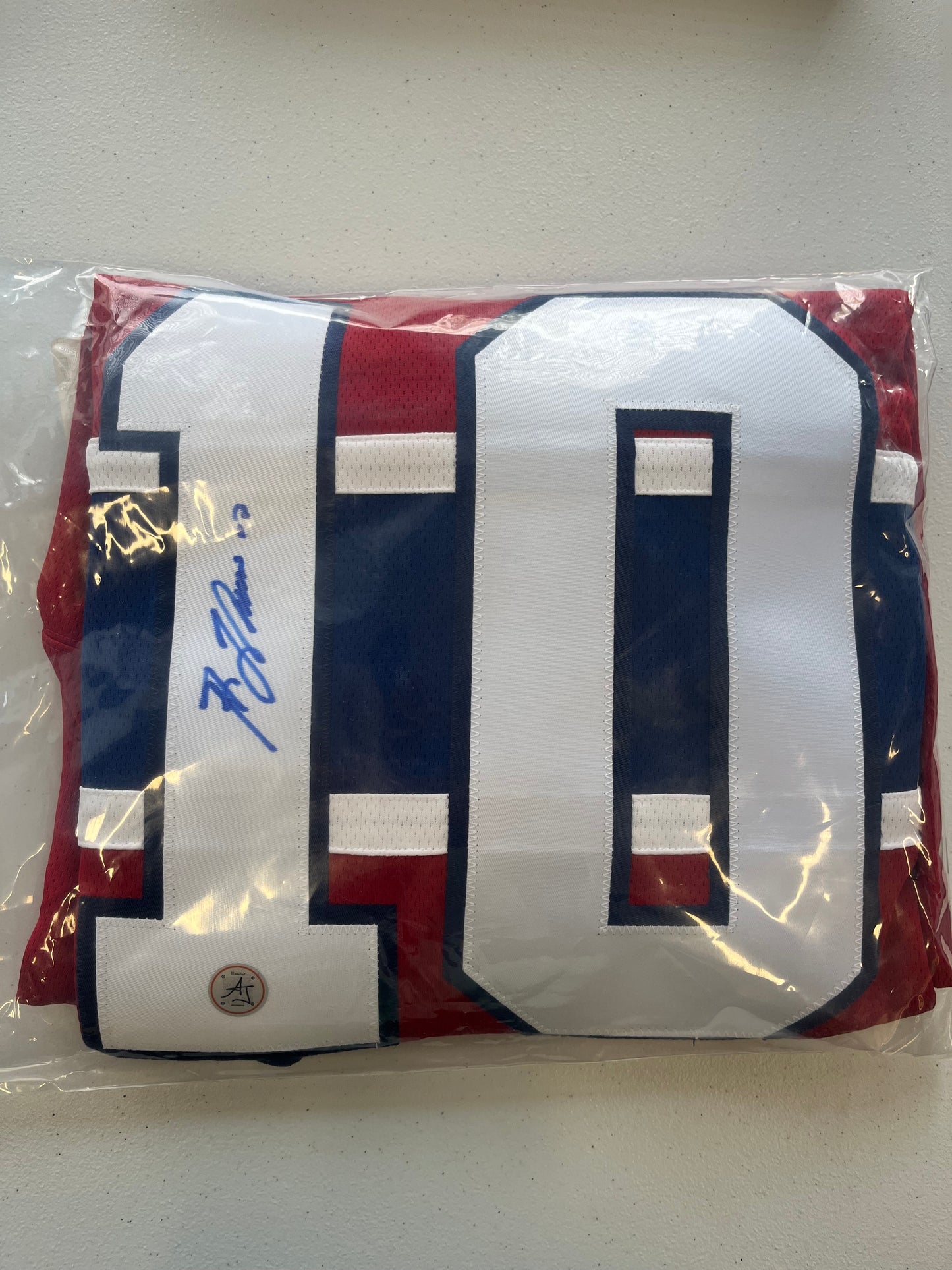 Lafleur Auto Jersey AJ COA