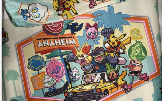 Pokémon center exclusive 2025 Anaheim worlds playmat