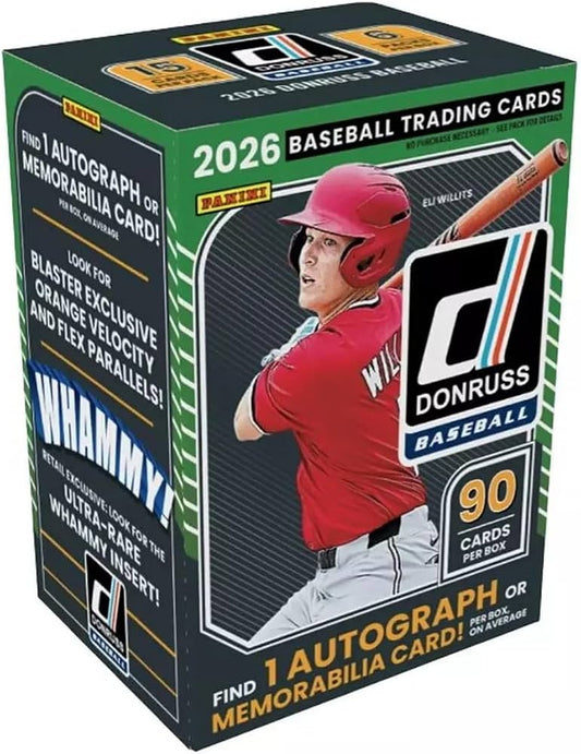 2026 Donruss Baseball Retail Blaster Box
