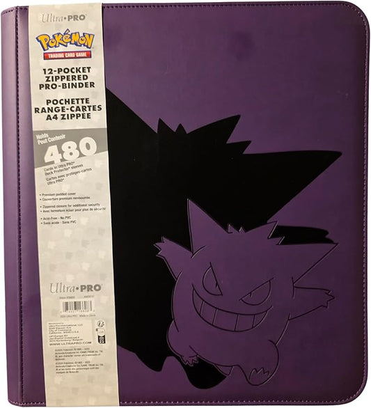 12-Pocket Zipped Pro-Binder - Gengar - Ultra Pro