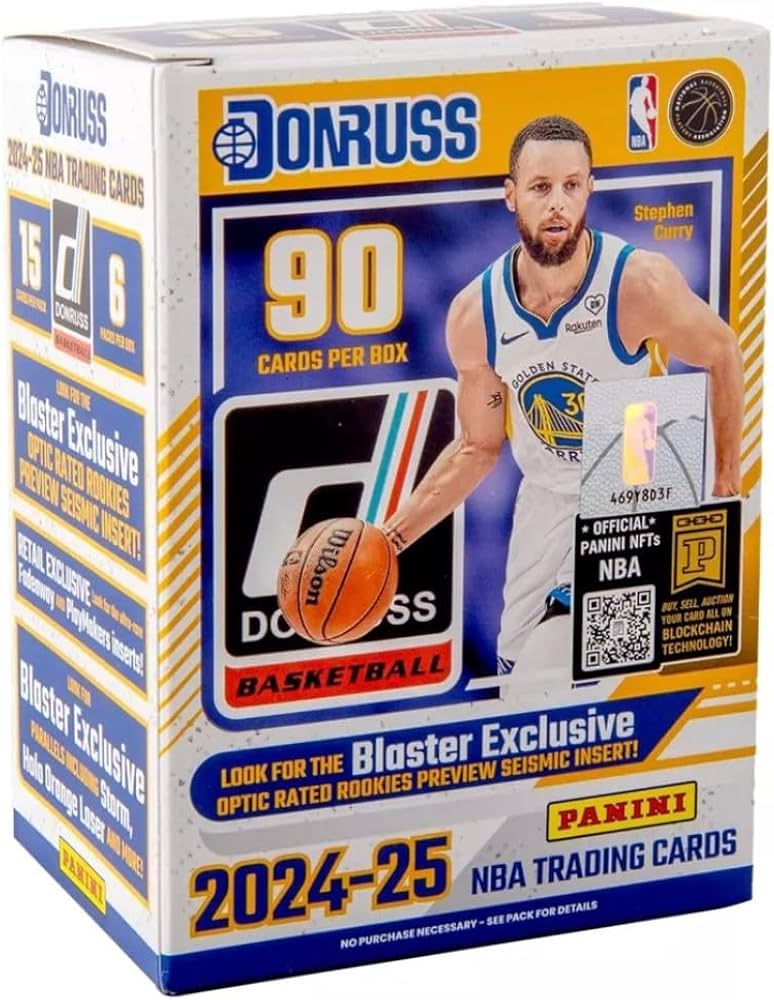 2024-2025 Donruss Basketball Blaster Box