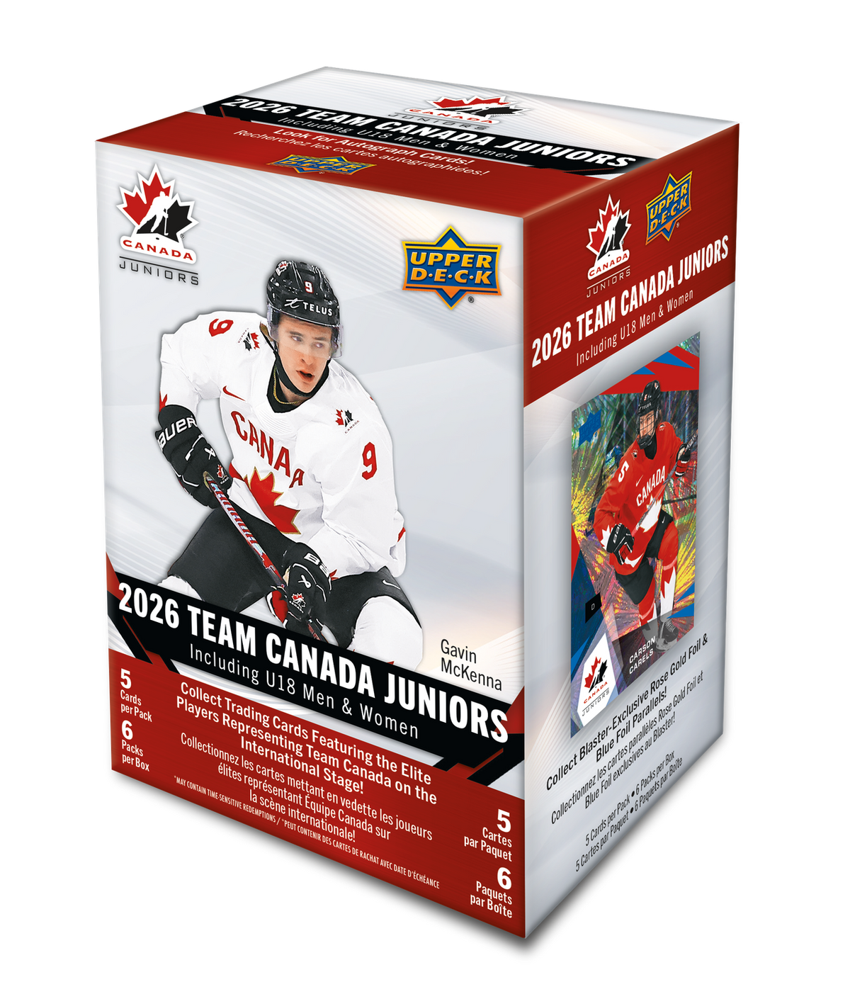2026 Team Canada Juniors Blaster Box