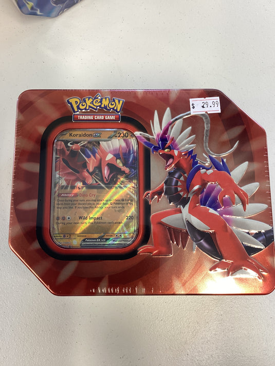 Pokémon koraidon big tin