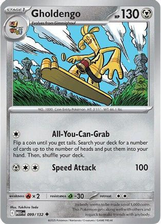 Gholdengo 099  ME01 Mega Evolution - Uncommon