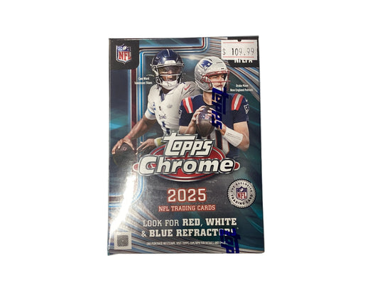 Topps Chrome Football 2025 Blaster