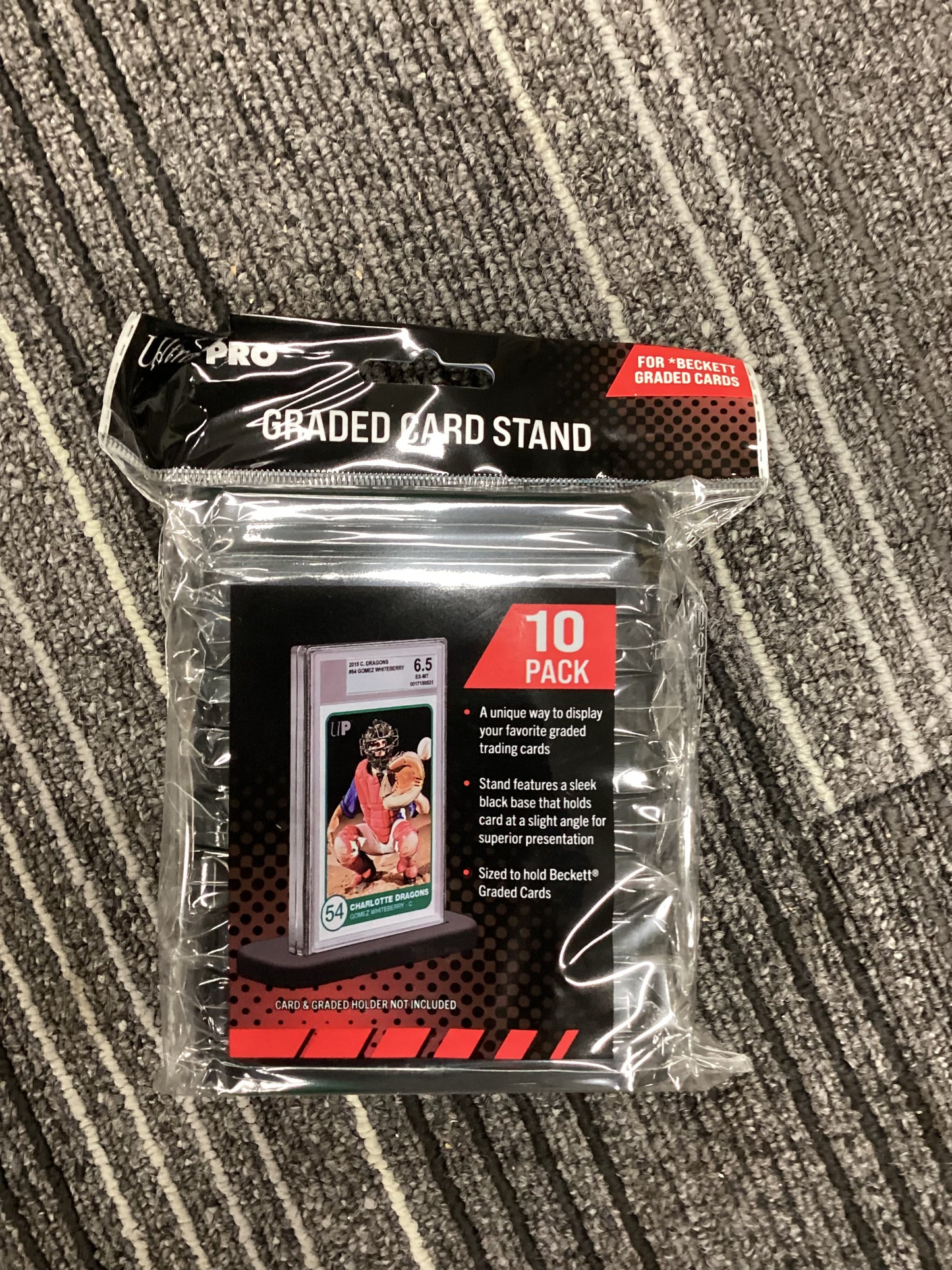 Ultra Pro Beckett Graded Card Stands - 10 pack
