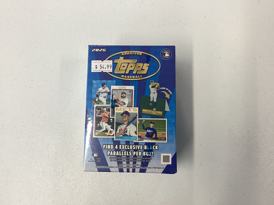 2025 Topps Archives Blaster Baseball Box