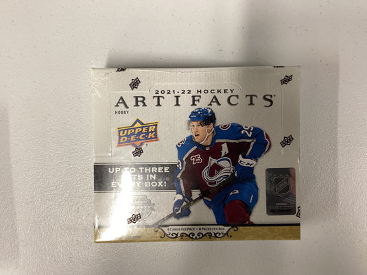 2021-22 UD Artifacts Hobby Box