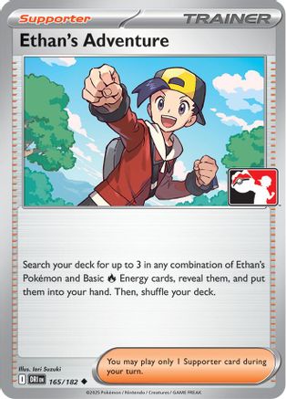 Ethan's Adventure 165/182  Prize Pack Series Cards - Uncommon
