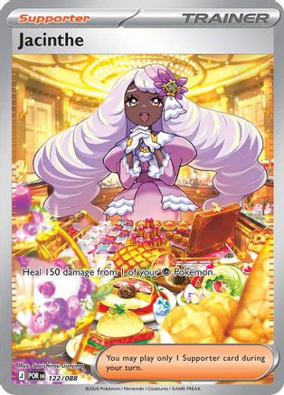 Jacinthe 122/088  - Holofoil ME03 Perfect Order - Special Illustration Rare