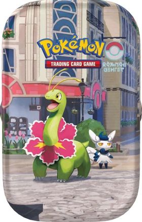 Lumiose City Mini Tin [Meganium & Meowstic]