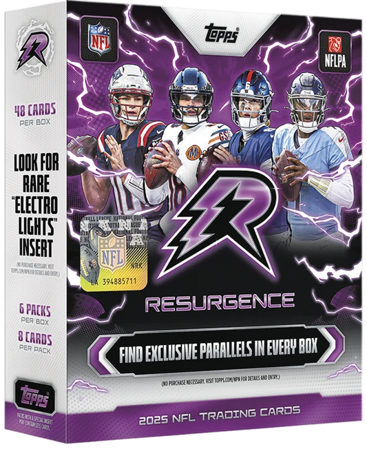 2025 Topp Resurgance Football Mega Box