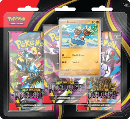Pitch Black 3 Pack Blister [Binacle]