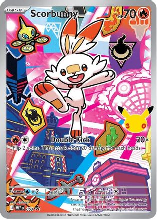 Scorbunny 053  - Holofoil ME Mega Evolution Promo - Promo