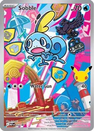 Sobble 054  - Holofoil ME Mega Evolution Promo - Promo