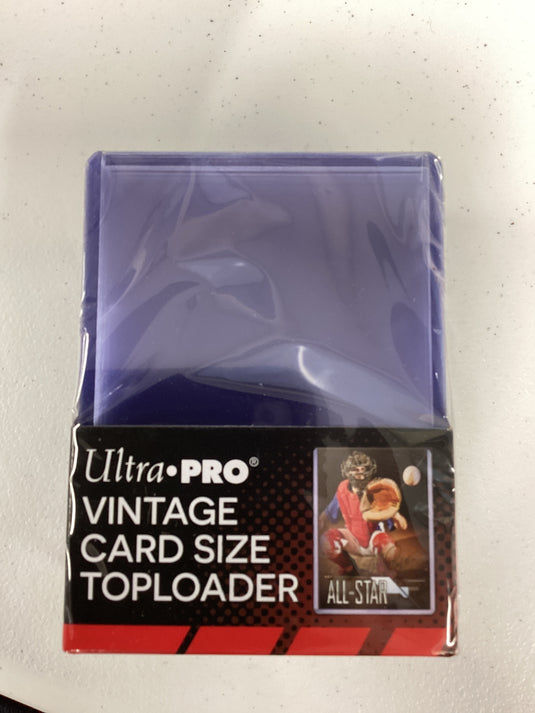 Ultra pro vintage card size toploader