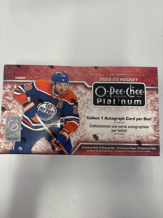 2022-23 OPC Platinum Hobby Box