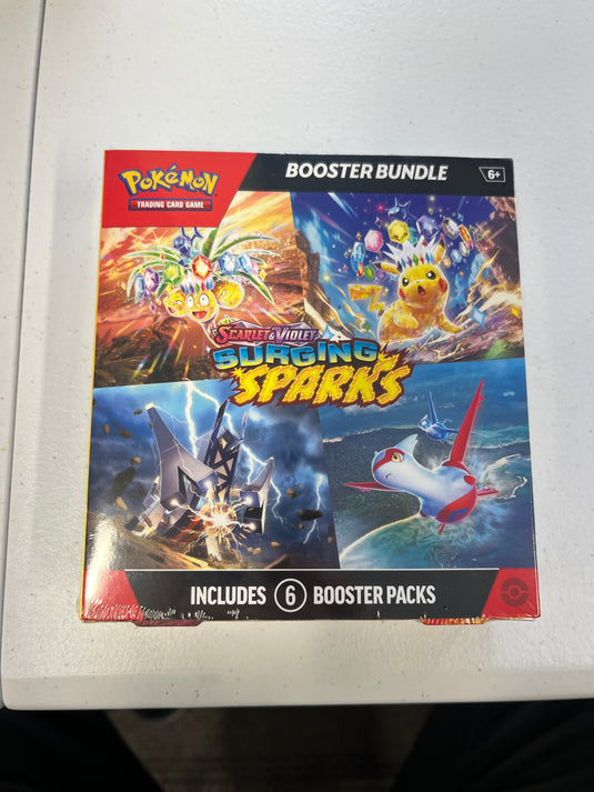 Pokémon Surging Sparks Booster Bundle Boxf