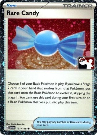 Rare Candy (Cosmos Holo) 191/198  - Holofoil Prize Pack Series Cards - Common