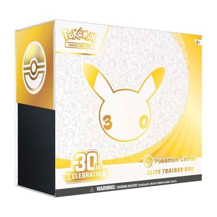 30th Celebration Pokemon Center Elite Trainer Box - small imperfection
