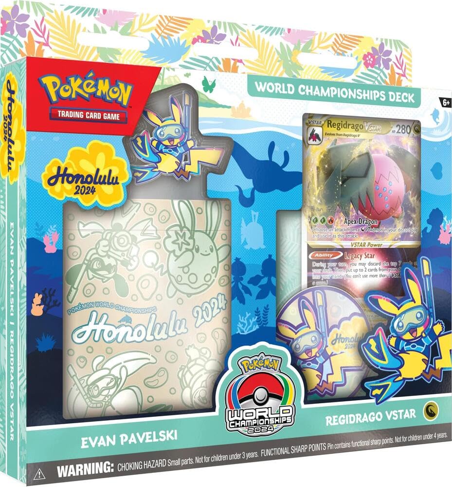 Evan Pavelski - Regidrago VStar - Pokemon World Championships Deck 2024