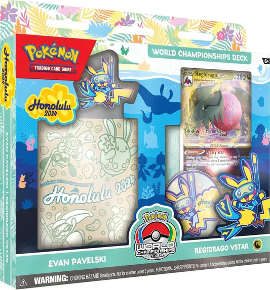 Evan Pavelski - Regidrago VStar - Pokemon World Championships Deck 2024