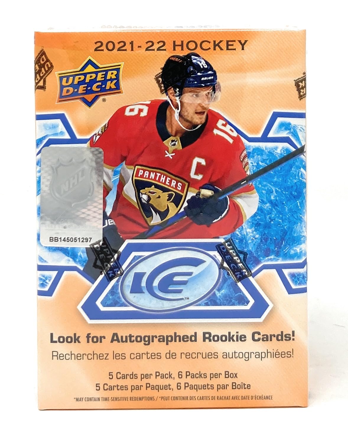 2021-2022 Upper Deck Ice Blaster Box