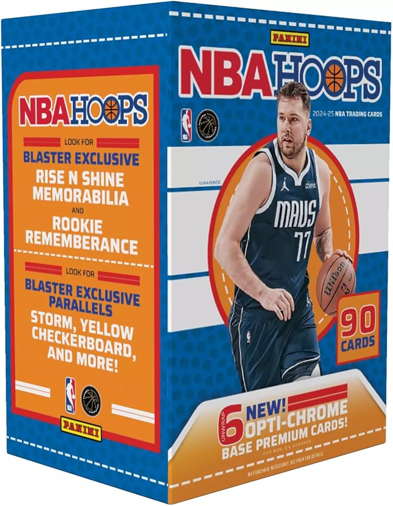 2024-2025 Panini NBA Hoops Basketball Blaster Box