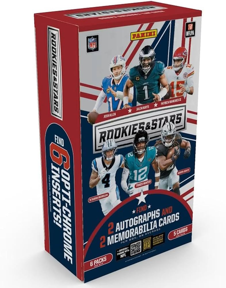 2025 Panini NFL Rookies & Stars Hobby Box