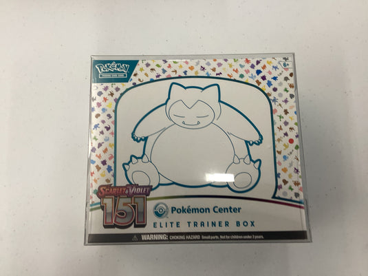 Pokémon scarlet & violet 151 ETB pokemon center