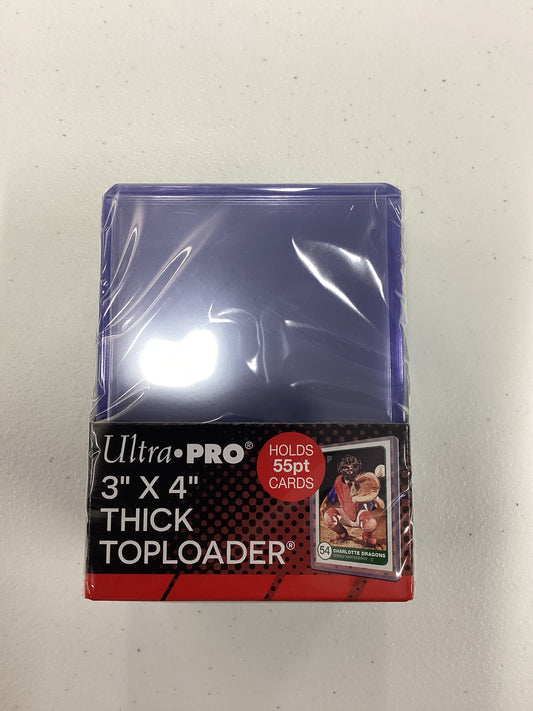 Ultra pro toploader 25 pack - 55 pt