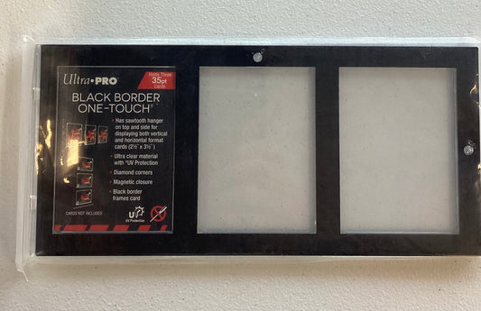 Ultra Pro - Black Border One-Touch 35 PT - 3 card