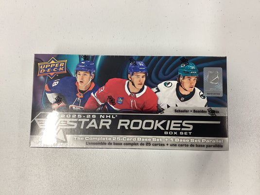 25-26 Upper Deck NHL Star Rookies Box Set