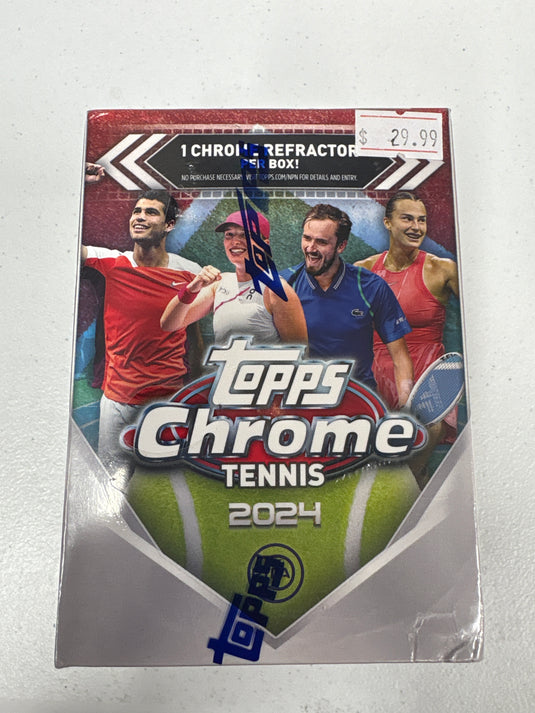 2024 Topps Chrome Tennis blaster Box