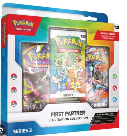 POKEMON First Partner Illustration Coll Ser 3