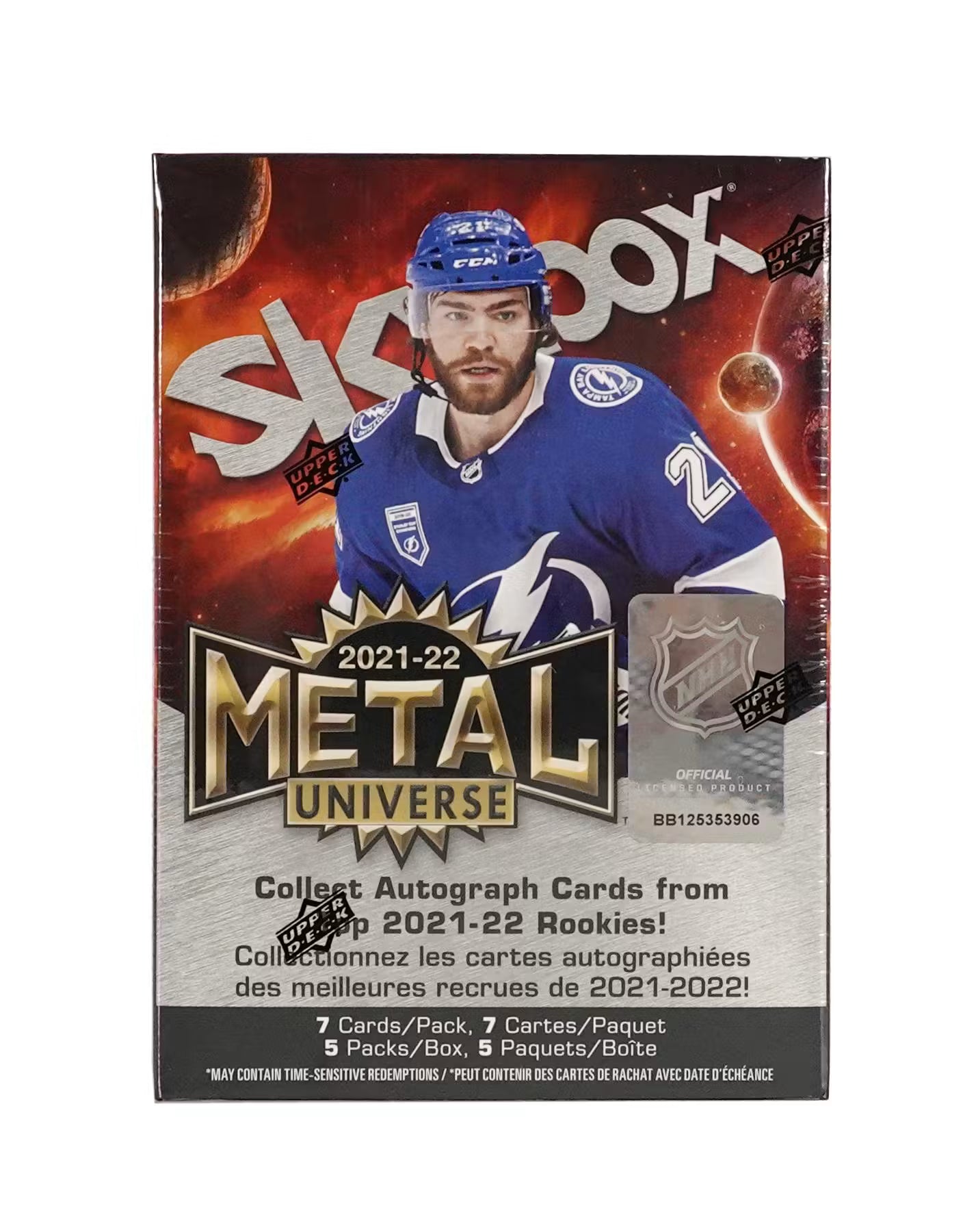 2021-2022 Metal Universe Skybox Hockey Blaster Box